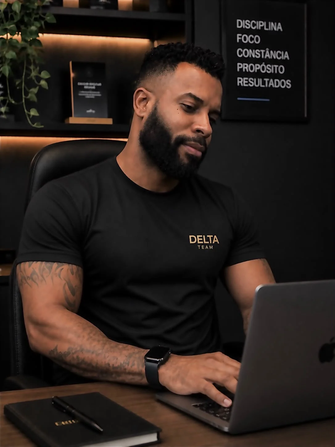 Alexandre Barbosa, treinador responsável pela Delta Team